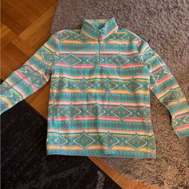 Chubbies Colorful Geometric Pattern Pullover - image 1