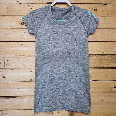 Lululemon X Peleton Swiftly Tech Tee Size 6 Heath… - image 1