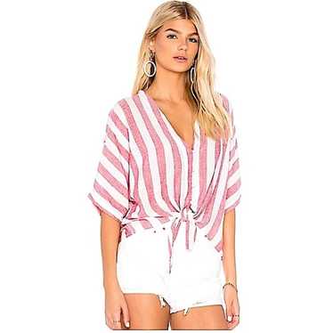 Nwot Rails Thea Tie Front Button Up In Seville St… - image 1