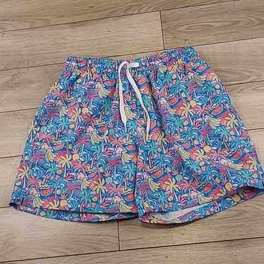 Chubbies Colorful Beach Multicolor Pattern Medium… - image 1