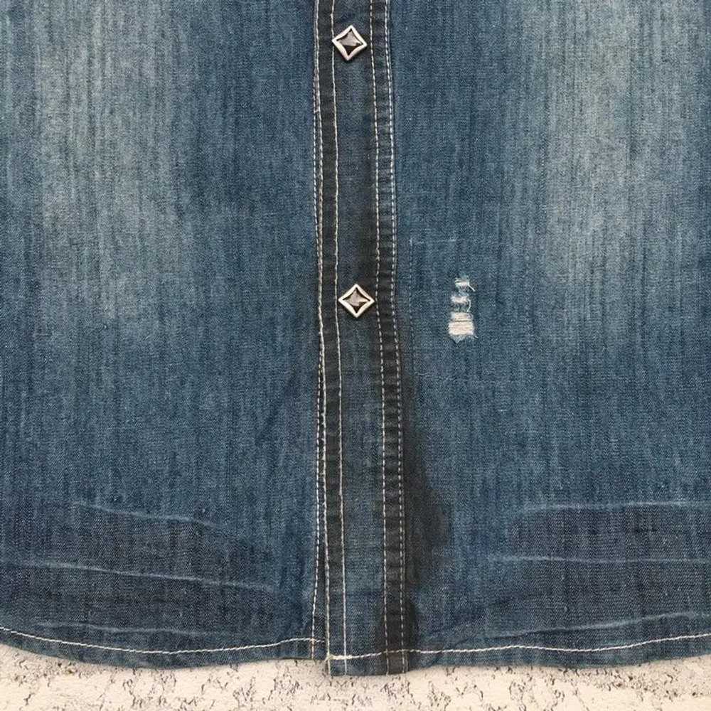 semanticdesign Semantic Distressed Western Denim … - image 6