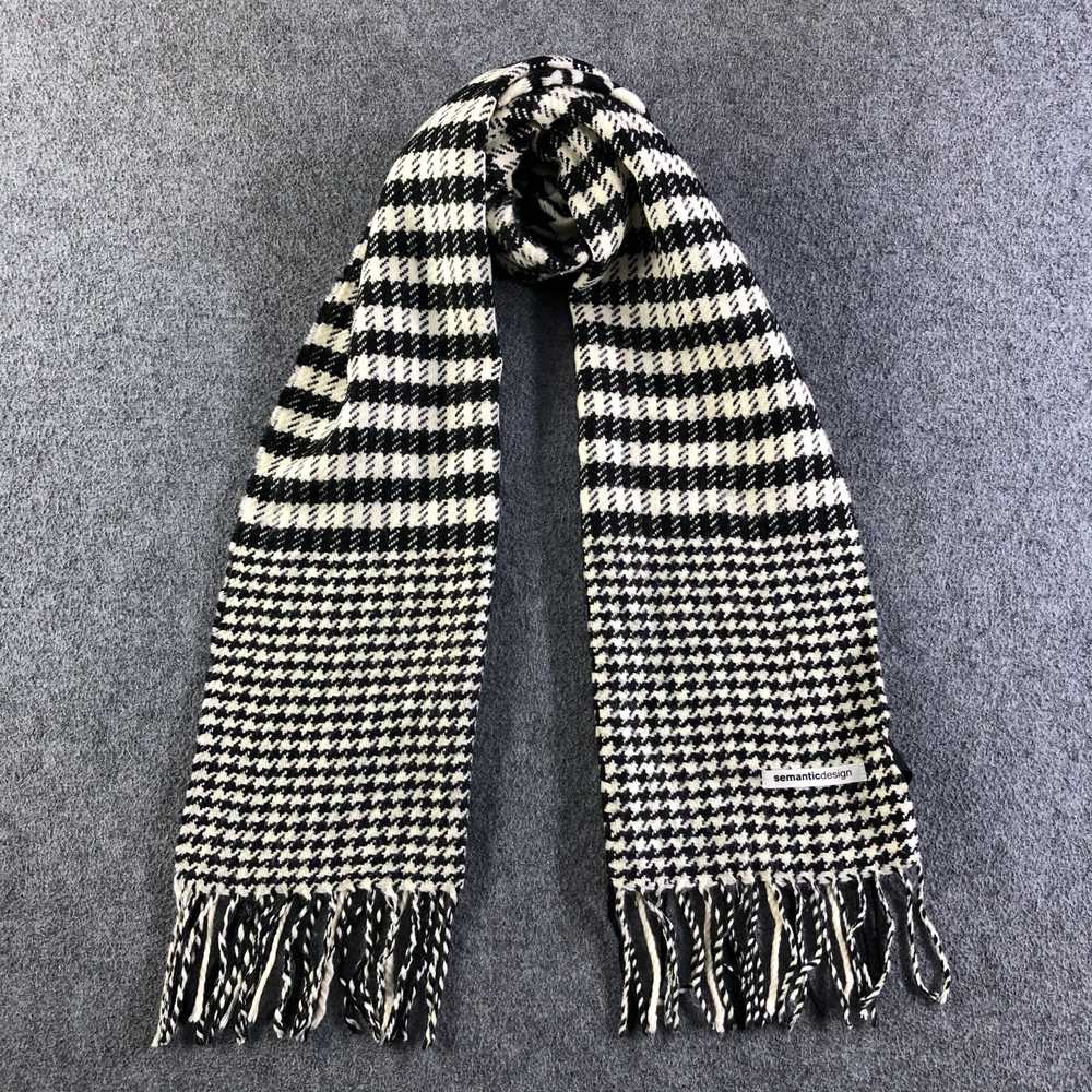 semanticdesign Semantic Design Houndstooth Scarf … - image 1