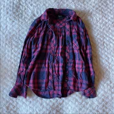 Rails Xs Button Down Blouse - image 1