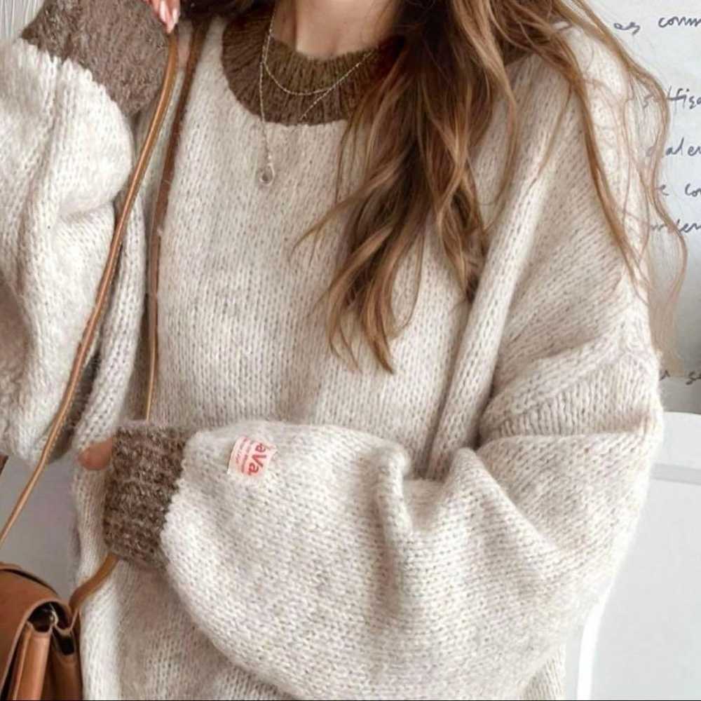 Java Collaboration Sweater, 2-way, Mixed Colors, … - image 2