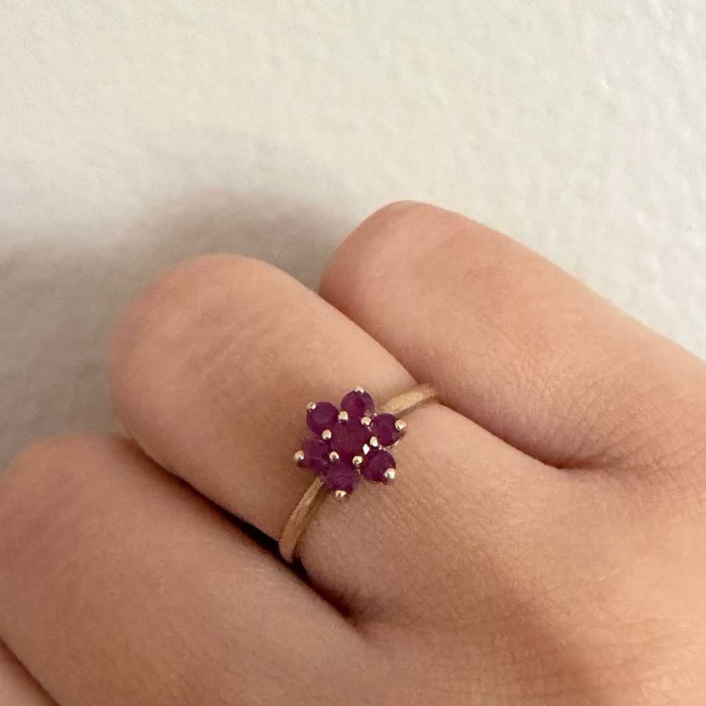 Solid gold, ruby ring - image 2