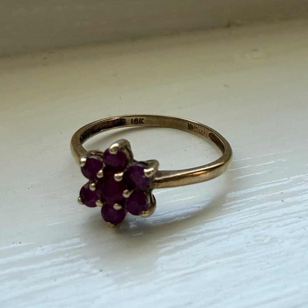 Solid gold, ruby ring - image 3