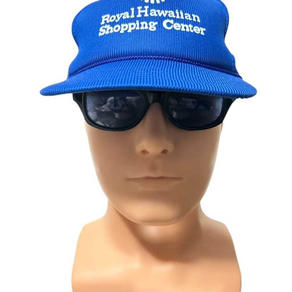 90s Baseball Cap with String, Mesh Cap, Trucker C… - image 1