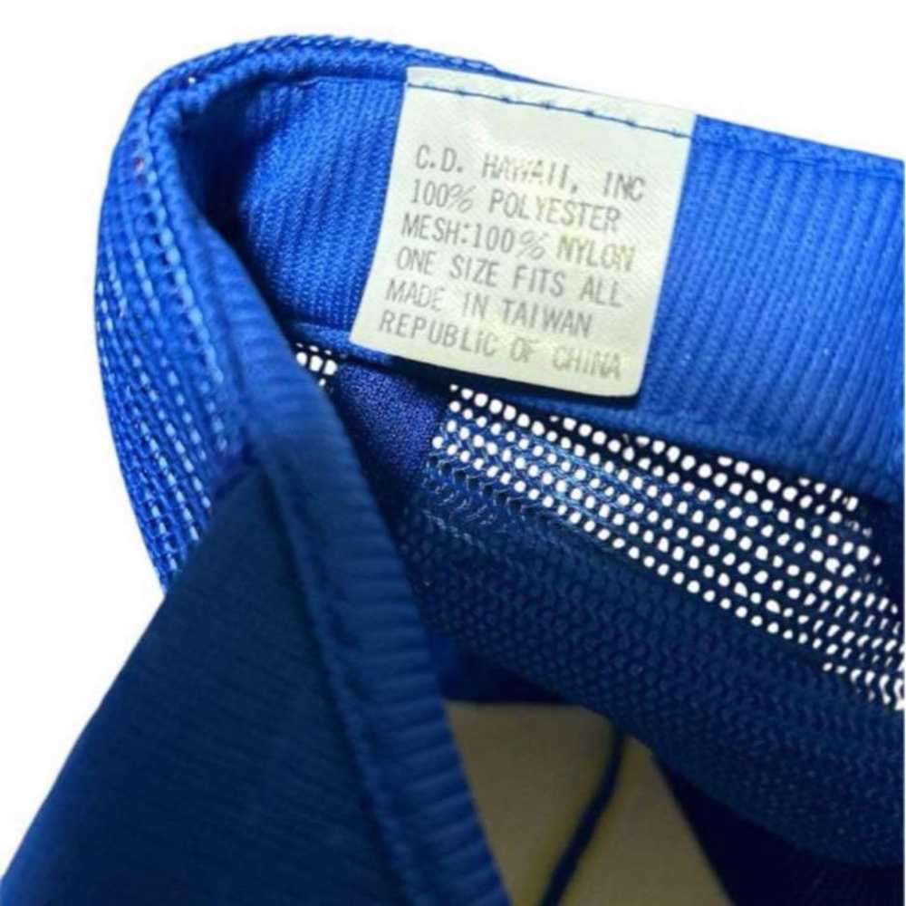 90s Baseball Cap with String, Mesh Cap, Trucker C… - image 6