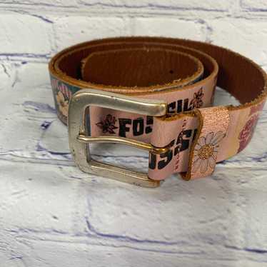Fossil Women's Belt - Multi/Pink – Fossil “Ramble… - image 1