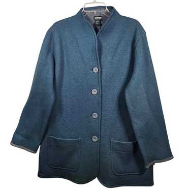 Nomadic Traders Wool Blend Button Front Jacket - … - image 1