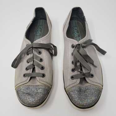 Keds Gray Canvas With Multi Color Sparkle - image 1