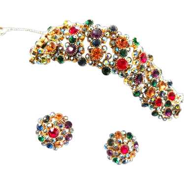 Dazzling  Array of Color Designer Chunky Vintage … - image 1