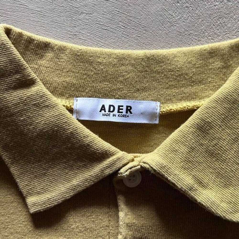 Ader Error ader error yellow polo sweater - image 3