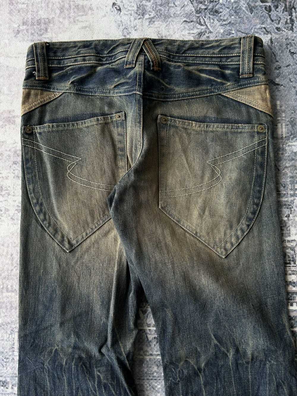 semanticdesign Super Flared Y2k Semantic Jeans - image 7