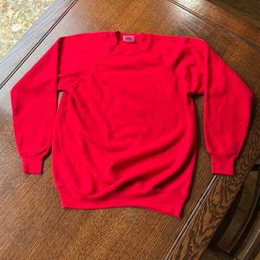Hanes Women's Sweatshirt - Red - L – Red Hanes cr… - image 1