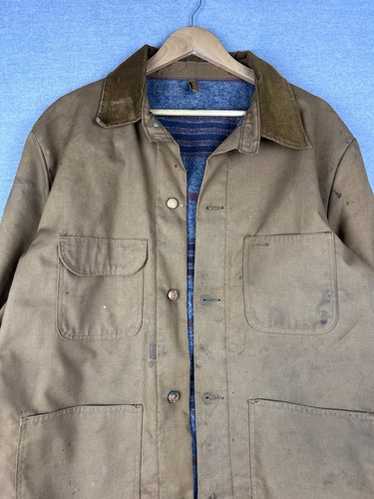 VTG Wrangler Blue Bell Blanket Lined Jacket Mens … - image 1