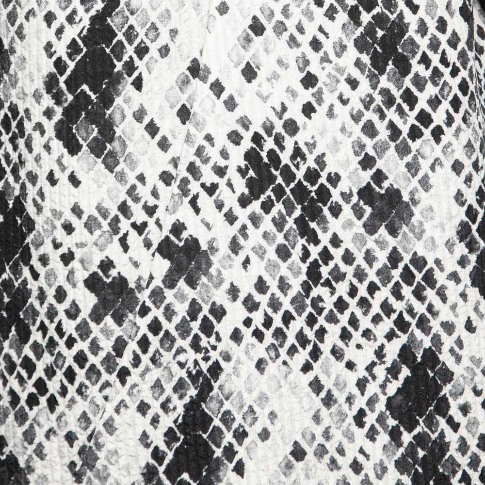 Emanuel Ungaro Textured Python Print Embellished … - image 3