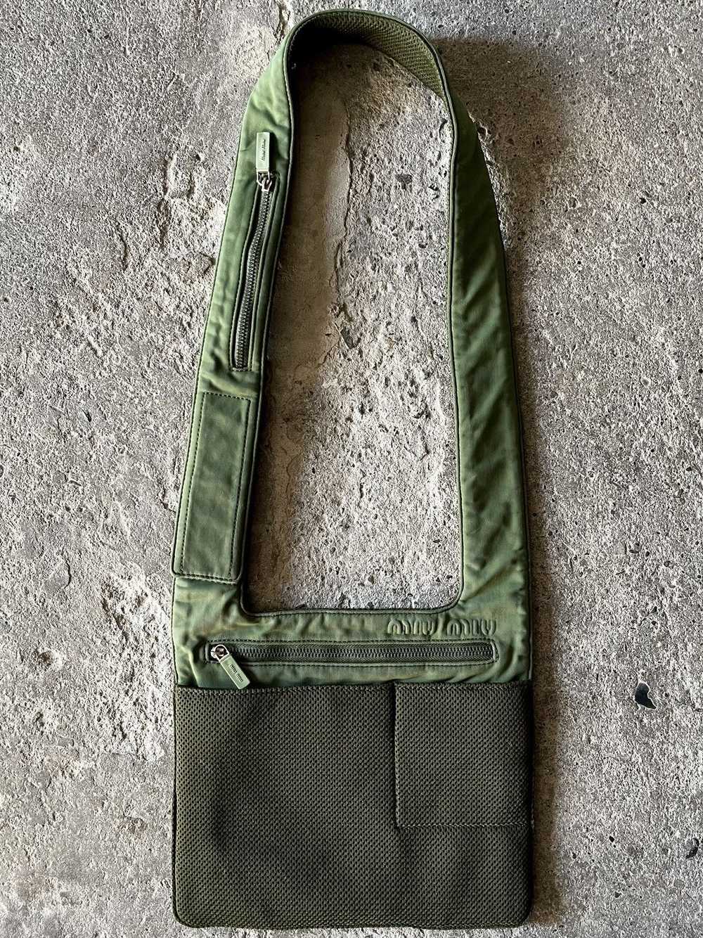 Miu Miu Archive 1999 Miu Miu - Prada Mesh /Neopre… - image 1