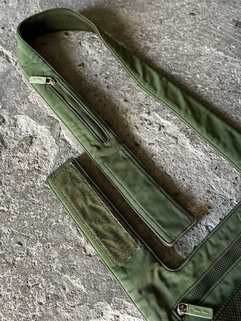 Miu Miu Archive 1999 Miu Miu - Prada Mesh /Neopre… - image 6