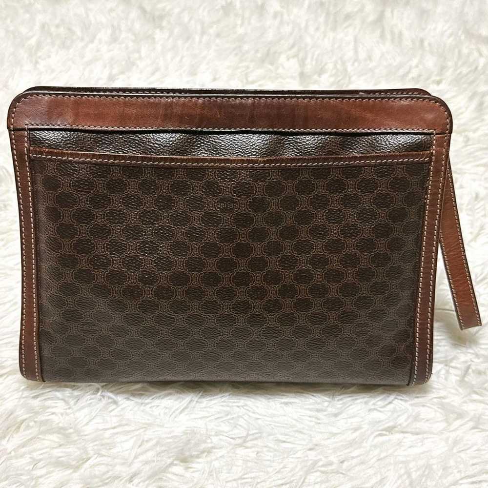 Celine DM95 Second Bag with Handle Macadam Patter… - image 2