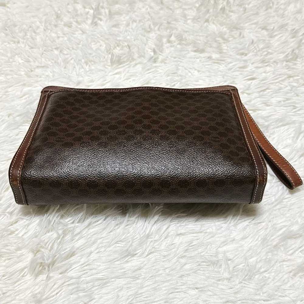 Celine DM95 Second Bag with Handle Macadam Patter… - image 4