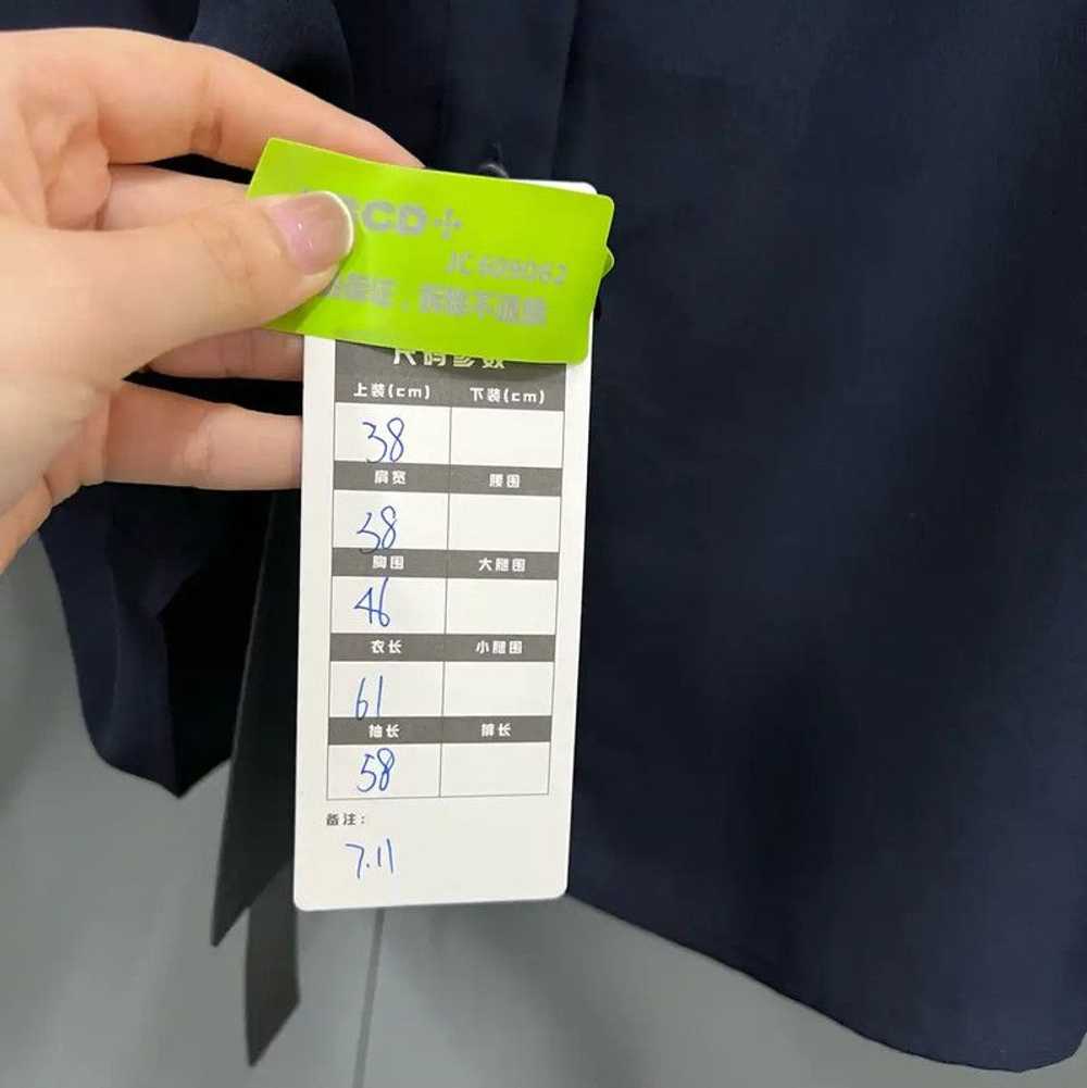 Miu Miu Miu Miu Navy Long Sleeve Button-Up Shirt … - image 5