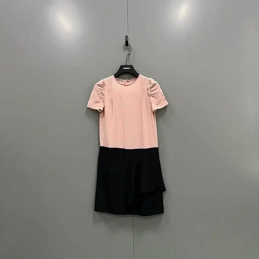 Miu Miu Miu Miu Color Block Short Sleeve Dress 00… - image 1