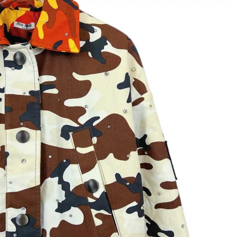 Miu Miu Miu Miu Color-blocked Winter Down Jacket … - image 3