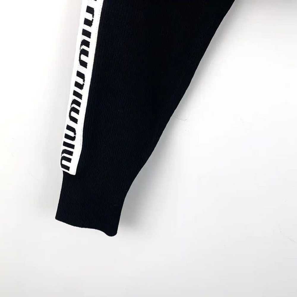 Miu Miu Miu Miu Color Block Cropped Sweater 0089 - image 4