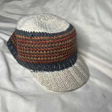 SCALA Handmade Wool blend Multi-Color Knit Hat Ca… - image 1