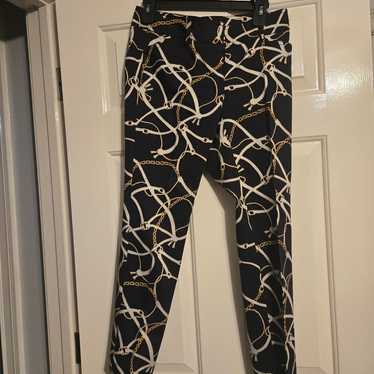 Cache Chain Print Pants - image 1