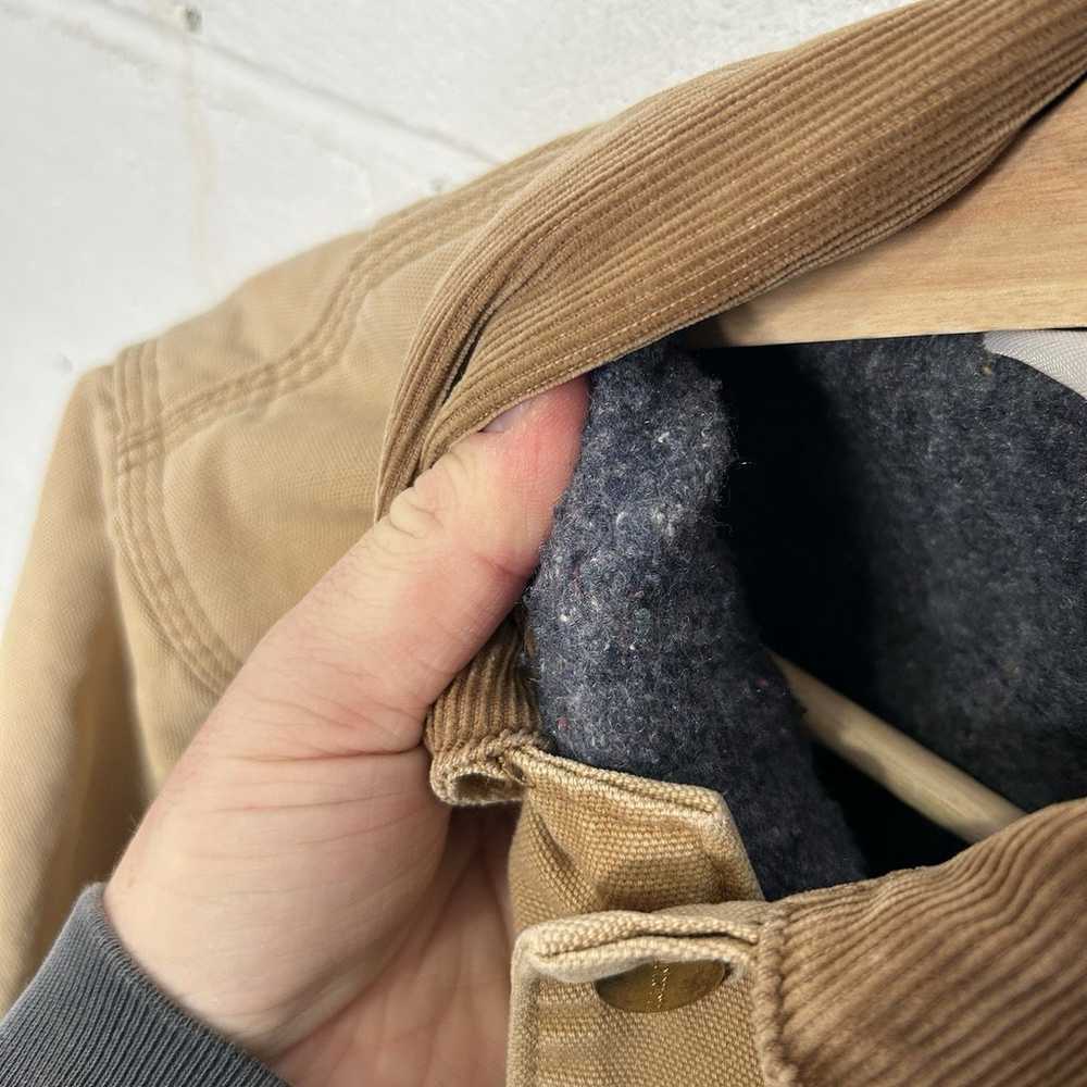 Vintage Carhartt Blanket-Lined Chore Coat “Brown”… - image 10