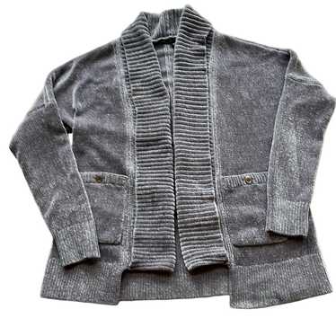 Plush Whbm Open Front Sweater - Size Medium - image 1