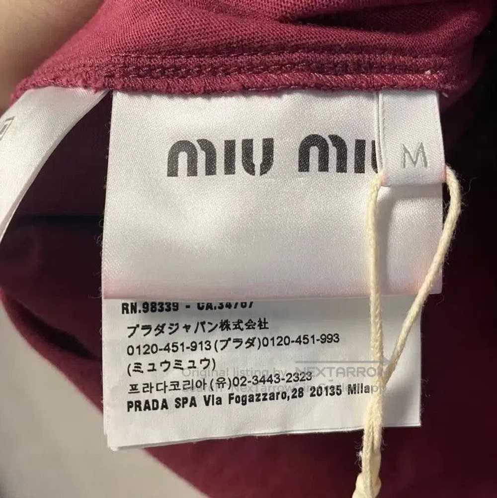 Miu Miu Miu Miu Color Block Women's T-Shirt . - image 4