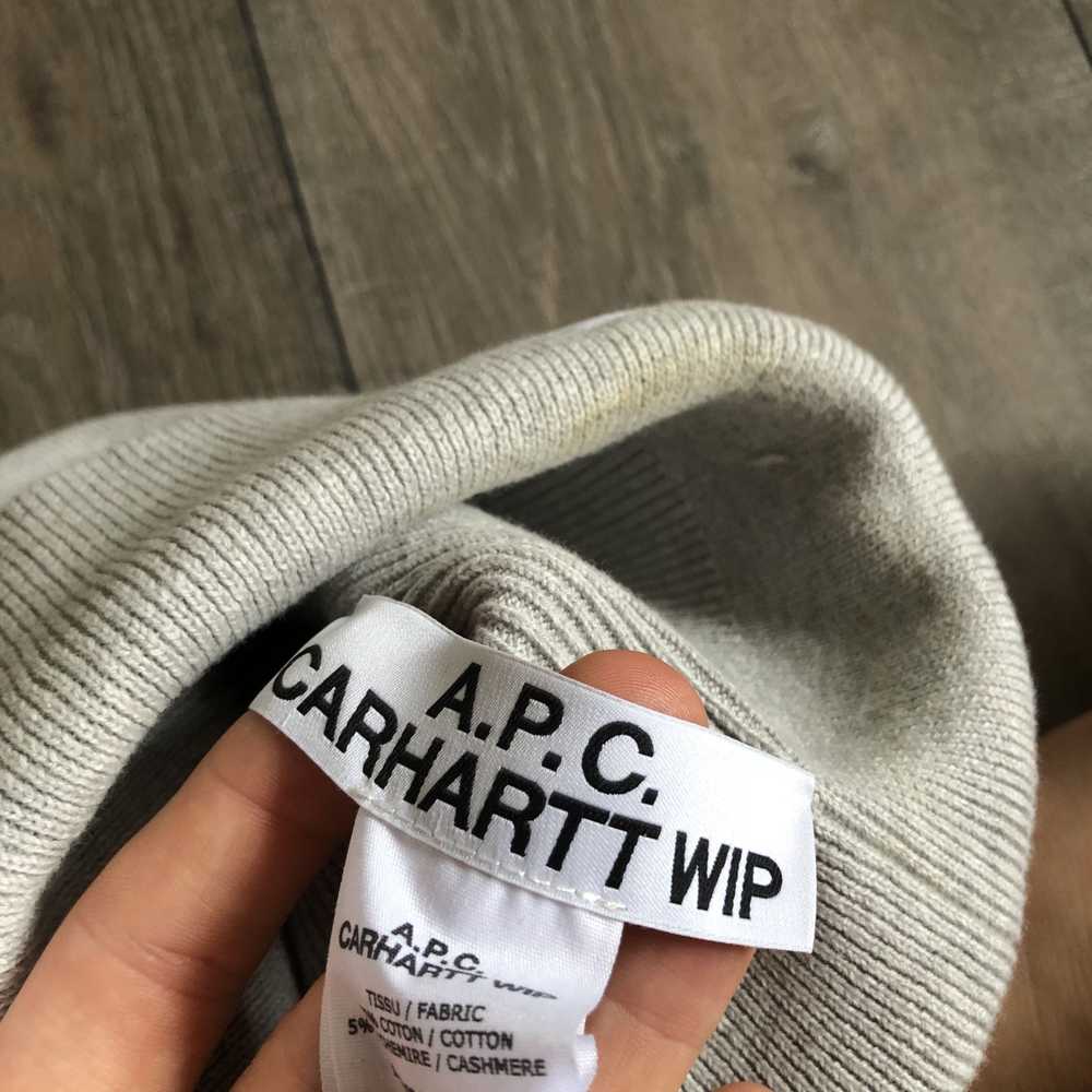 A.P.C. × Carhartt Wip A.P.C x Carhartt WIP Beanie - image 3