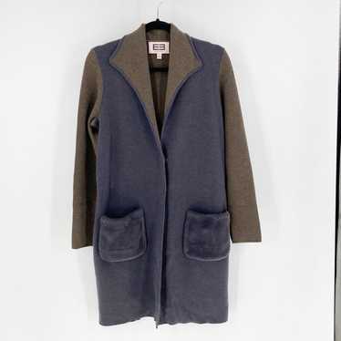 Etcetera Color Block And Texture Mixed Media Long… - image 1