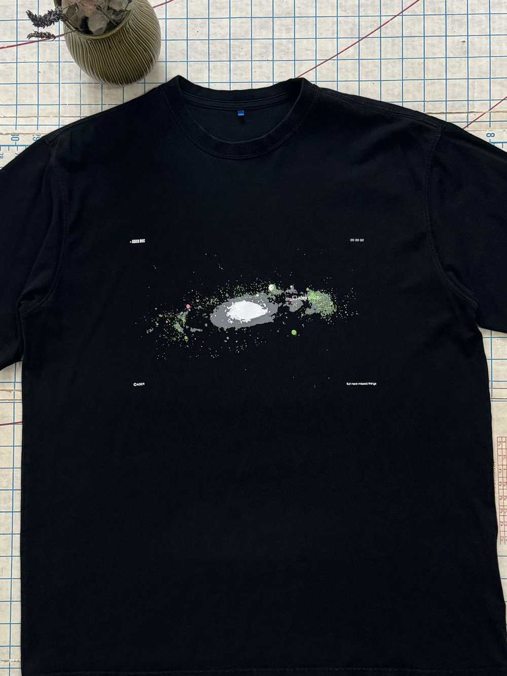 Ader Error Ader Error Galaxy Graphic Tee Black Si… - image 3