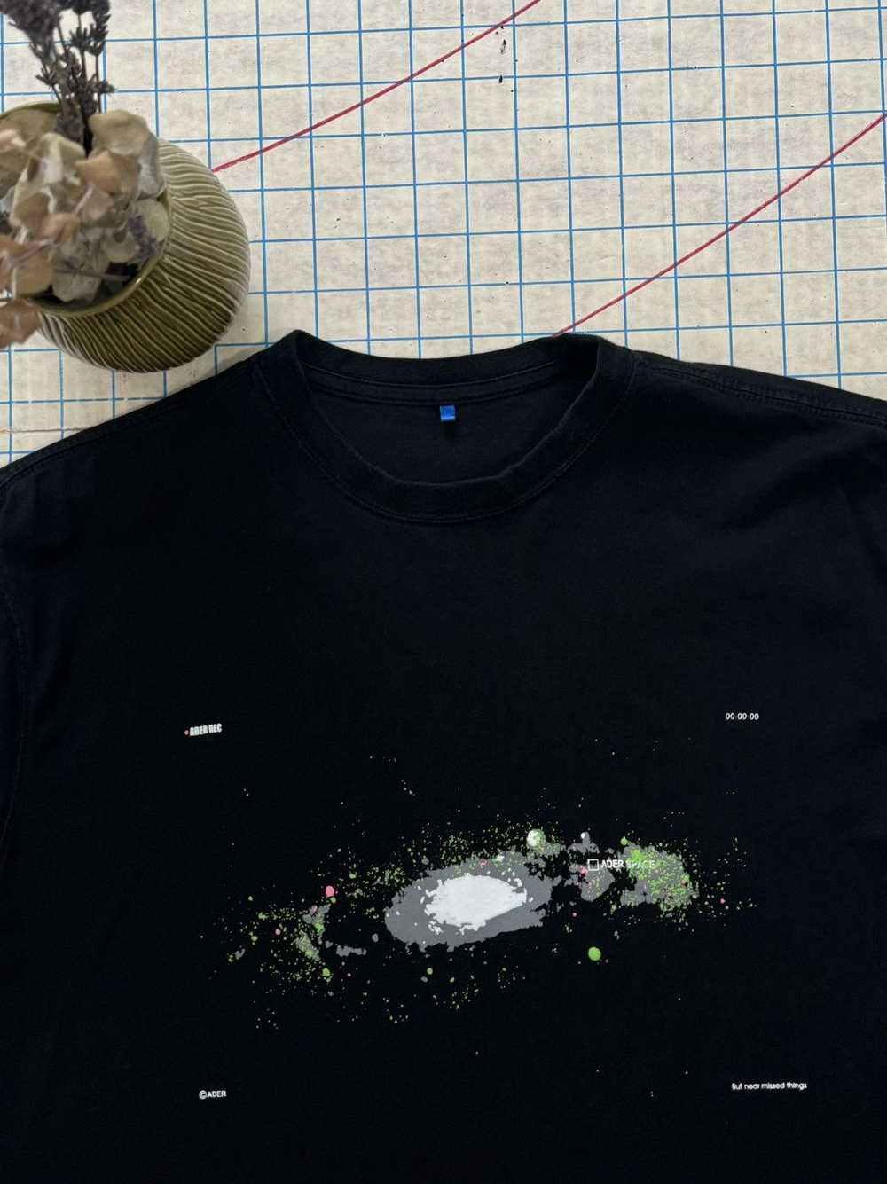 Ader Error Ader Error Galaxy Graphic Tee Black Si… - image 4