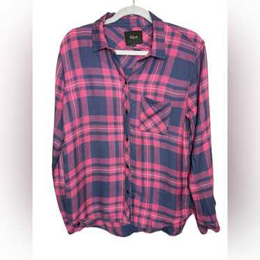 Rails Hunter Plaid Button Up Size Small - image 1
