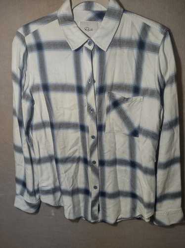 $188 Rails Hunter Classic Shirt XS Soft Rayon Yea… - image 1