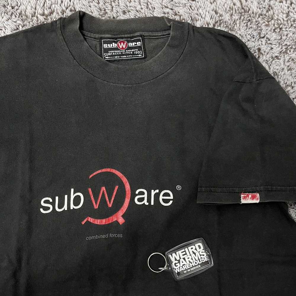 Subware × Wtaps 2000s wtaps x Subware tshirt - image 2