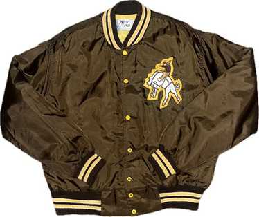 Vintage West Wind Busters Bomber Jacket XL Satin … - image 1