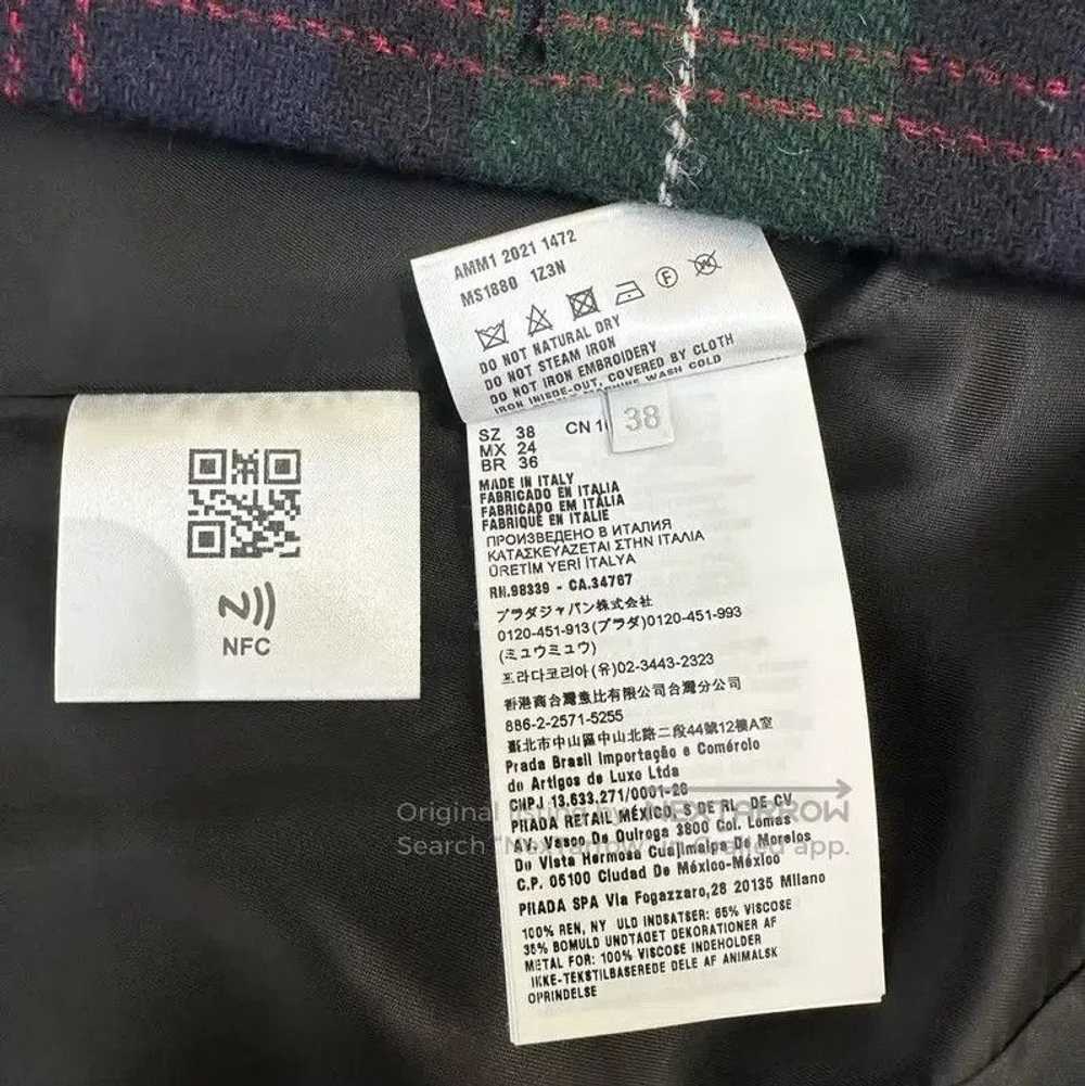 Miu Miu Miu Miu Color Block Wool Coat for Winter . - image 8