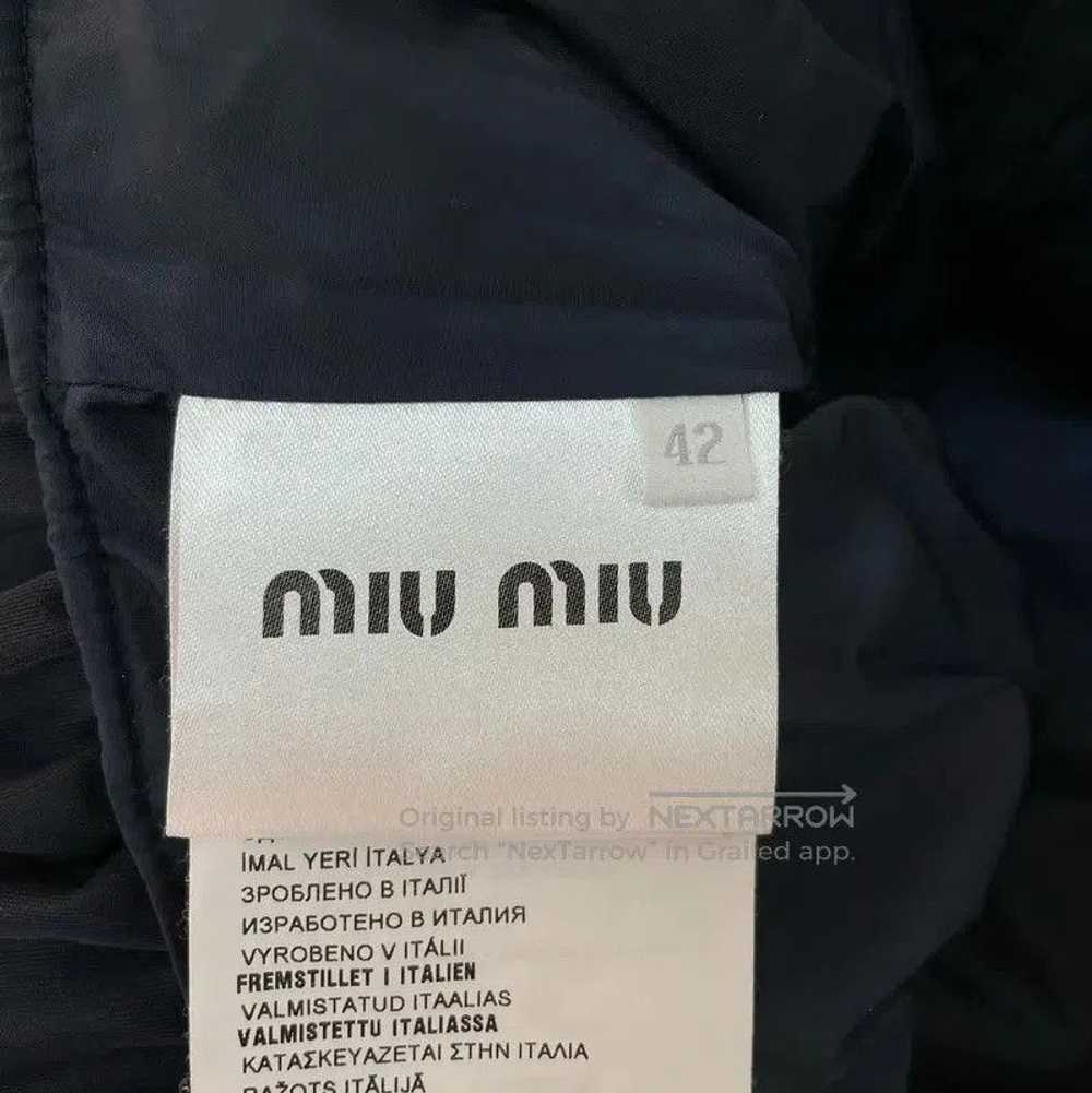 Miu Miu Miu Miu Black Polyester Women's Down Jack… - image 7