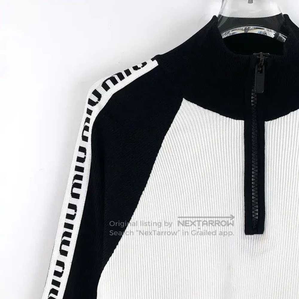 Miu Miu Miu Miu Color Block Cropped Sweater . - image 3