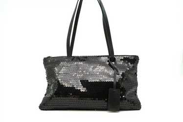 Miu Miu miu Archive Shoulder Bag Tote Sequin Deco… - image 1
