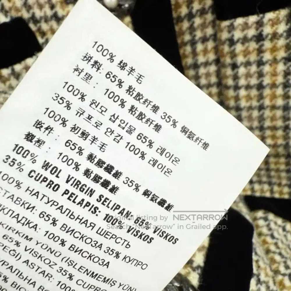 Miu Miu Miu Miu Short Color-Block Wool Coat . - image 7