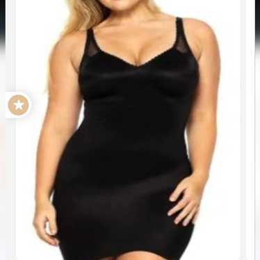 Ruby Ribbon Shapewear Slip Compression Slip Black… - image 1