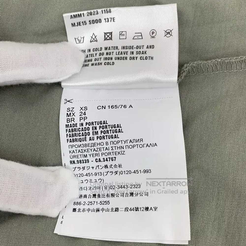 Miu Miu Miu Miu Color-Block Cotton Women's T-Shir… - image 7