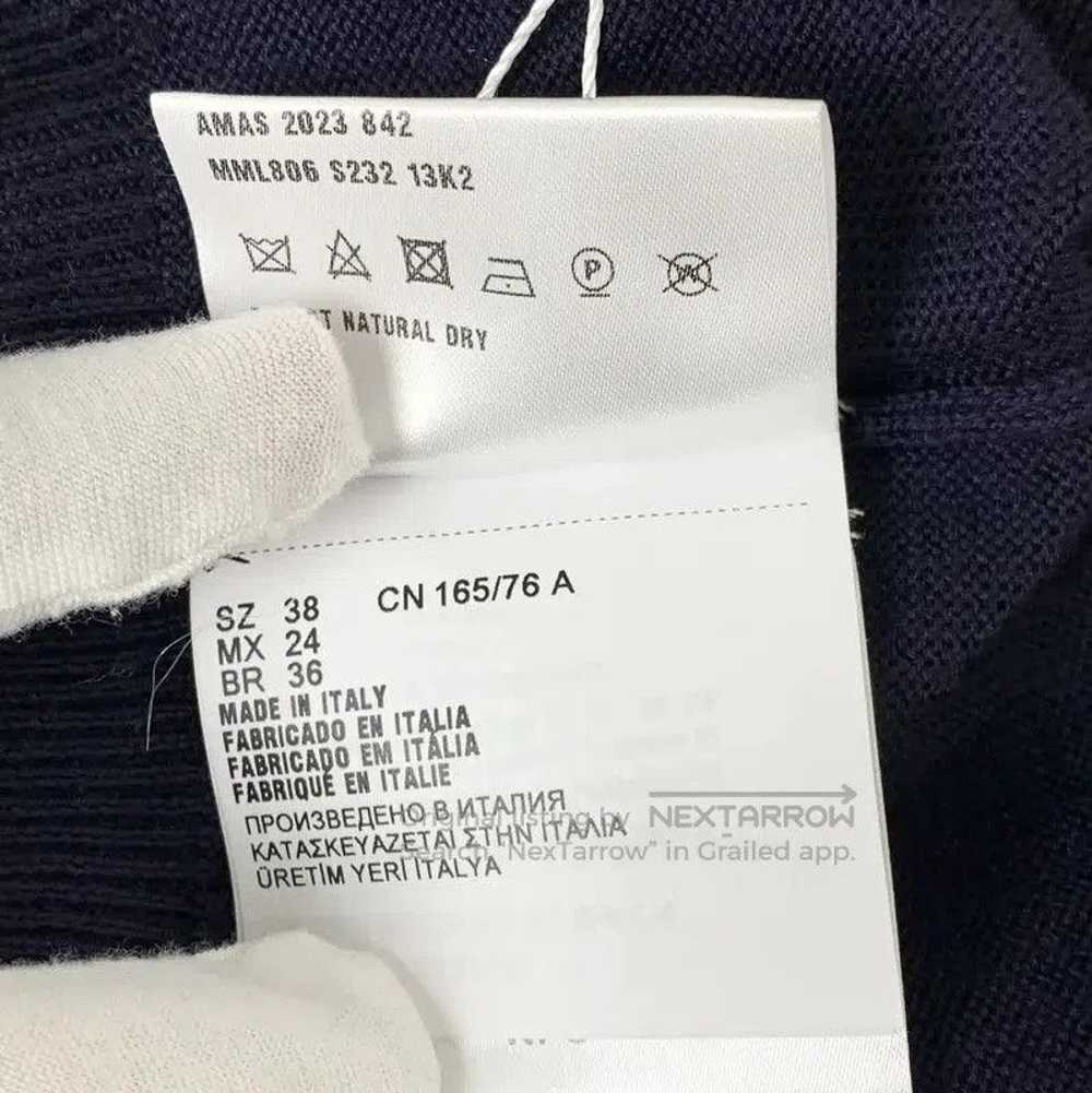 Miu Miu Miu Miu Women's Navy Wool Pullover Sweate… - image 8